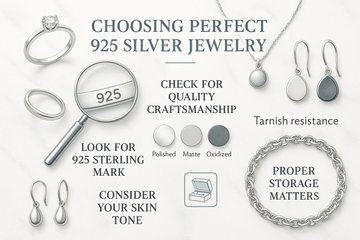 How to Choose the Perfect 925 Silver Jewelry - MIOR JEWELS