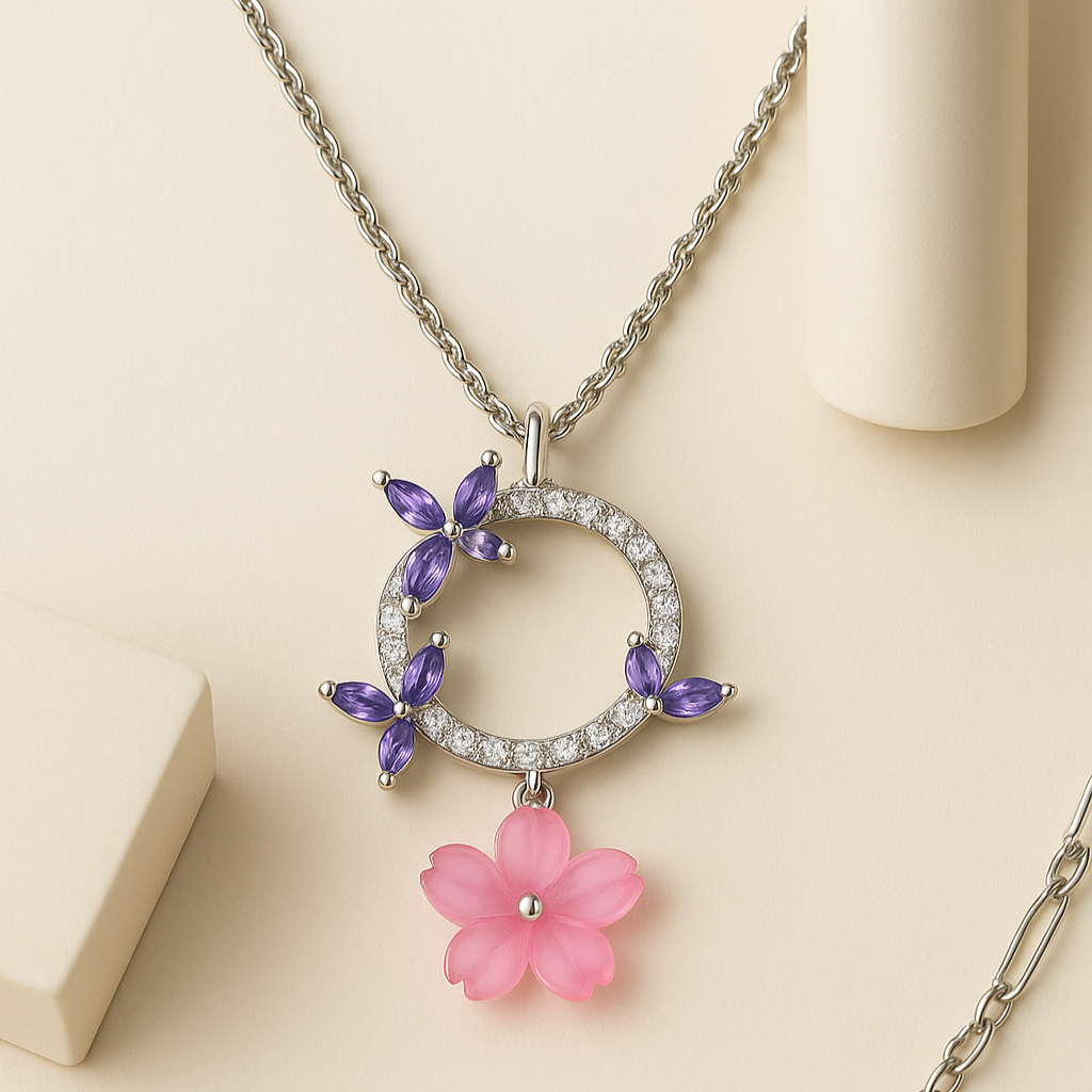 Blossom Drop Chain Pendant