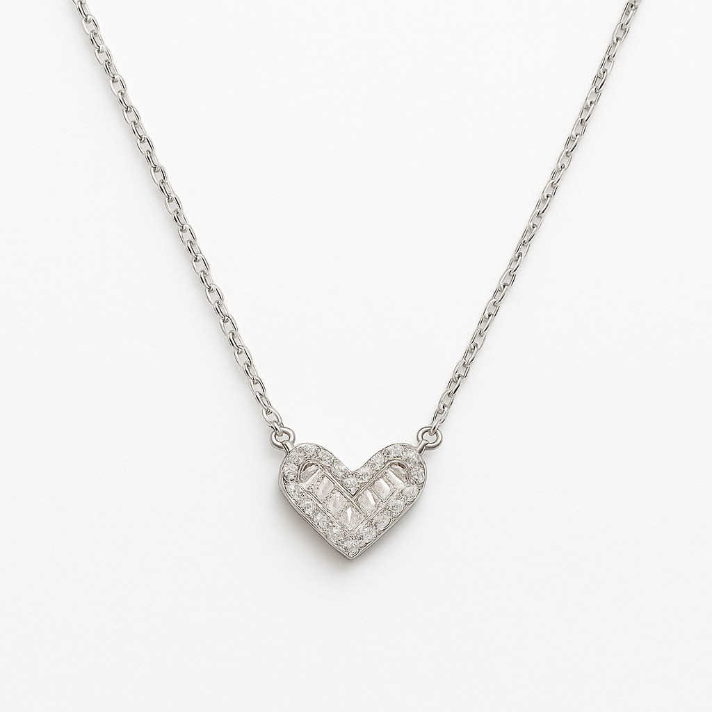 Gleam Heart Chain Pendant