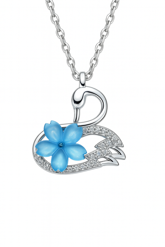 Bluebell Drop Chain Pendant