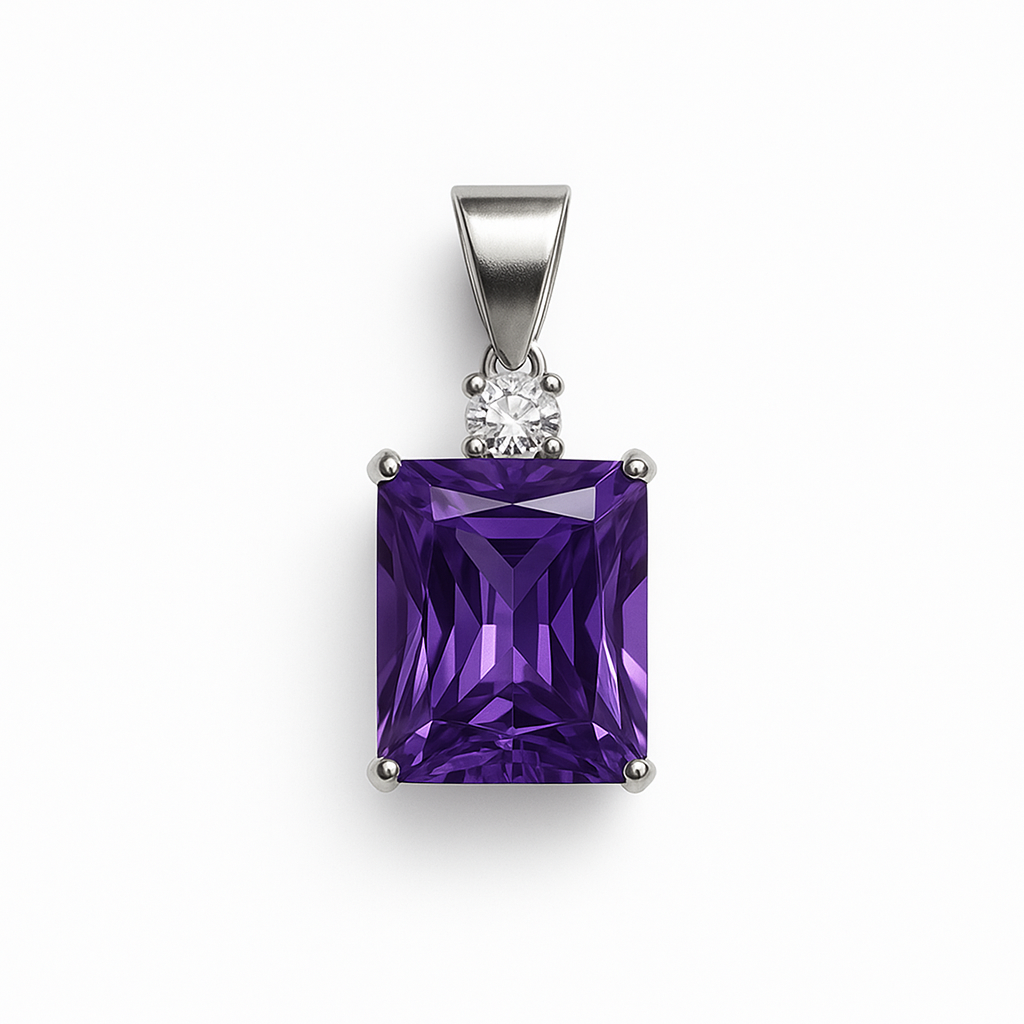 Lavender Haze Stud & Pendant Set