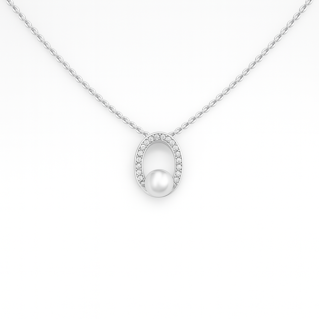 Luna Pearl Chain Pendant
