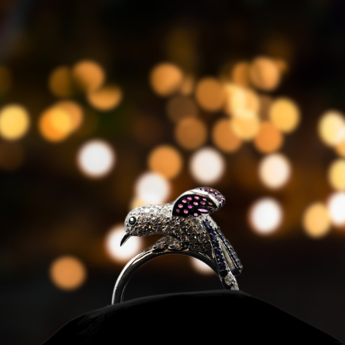 Humming Bird Splendour Ring - MIOR JEWELS