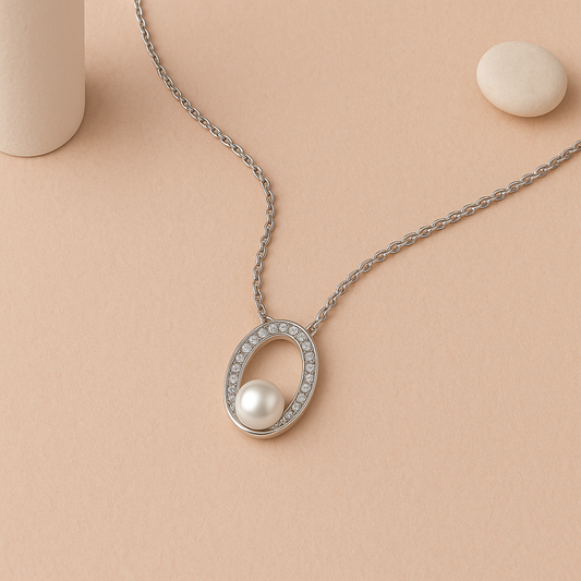 Luna Pearl Chain Pendant