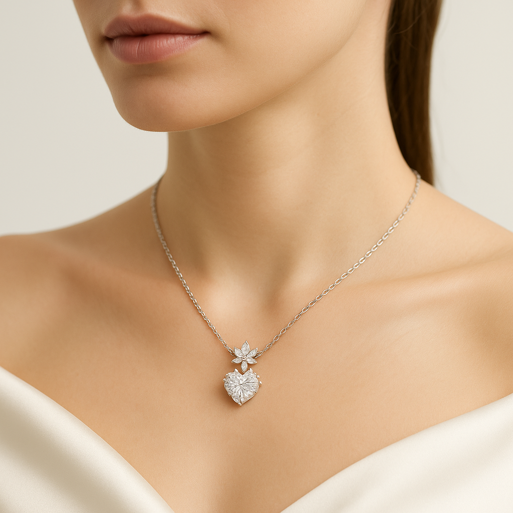 Celestia Heart Chain Pendant