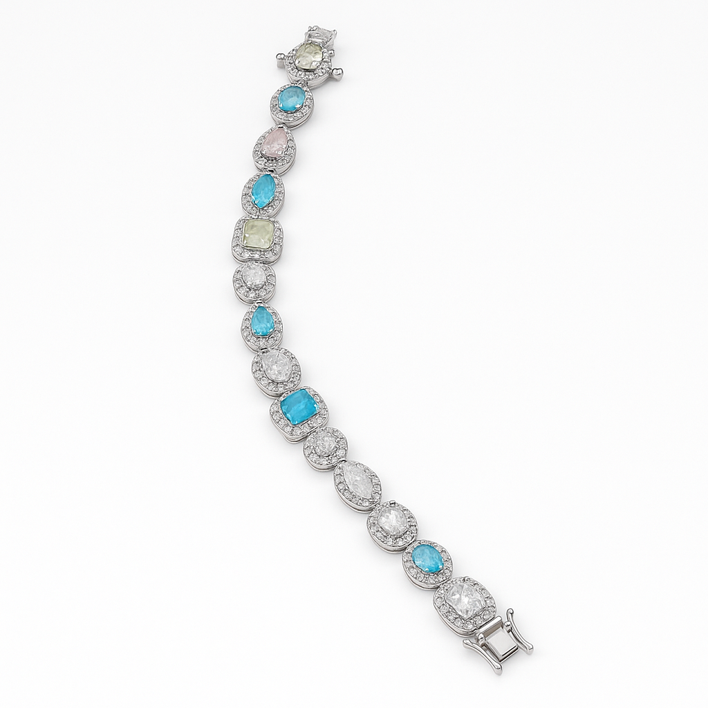 Colourful Cascade Bracelet - MIOR JEWELS