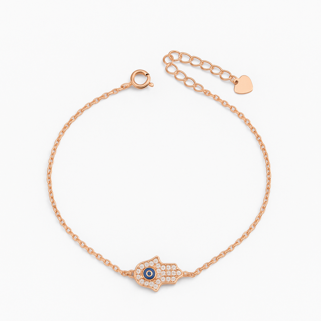 Pisces Charm Rose Gold Bracelet - MIOR JEWELS