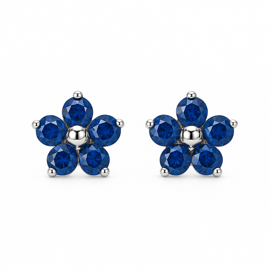 Rosamia Blue Earrings