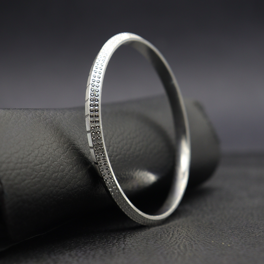 Silver Warrior Men's Punjabi Kada - MIOR JEWELS