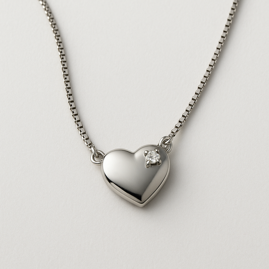 Heart's Whisper Chain Pendant - MIOR JEWELS