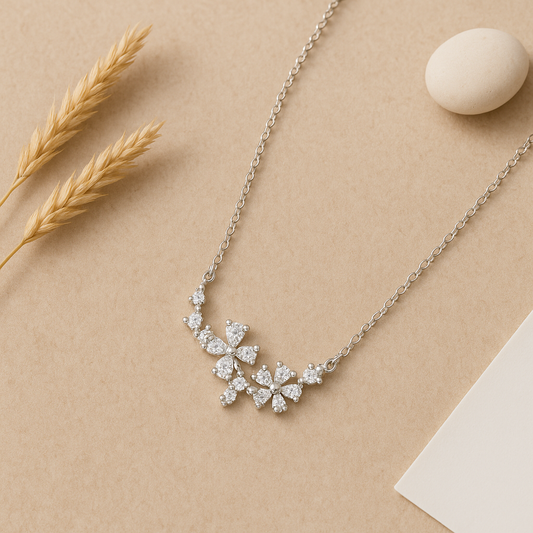 Floral Harmony Chain Pendant