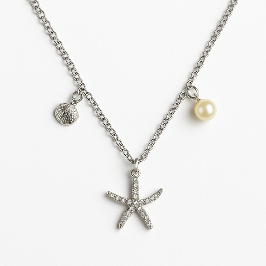 Starlit Shore Chain Pendant