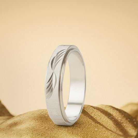 Classic Mens Silver Band - MIOR JEWELS