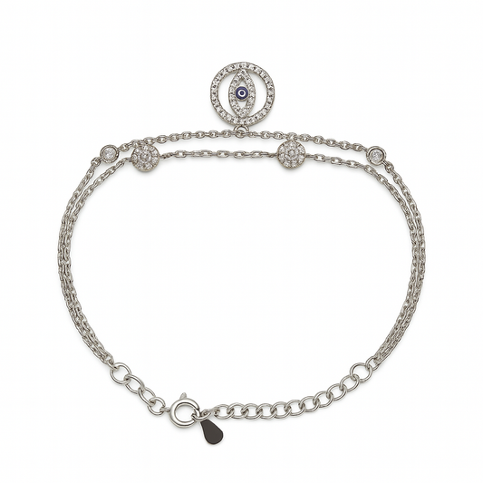 Evil Eye Elegance Bracelet - MIOR JEWELS