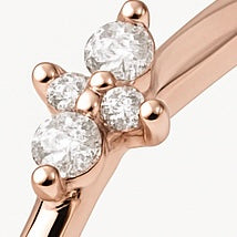 Rose Gold Sparkle Ring - MIOR JEWELS