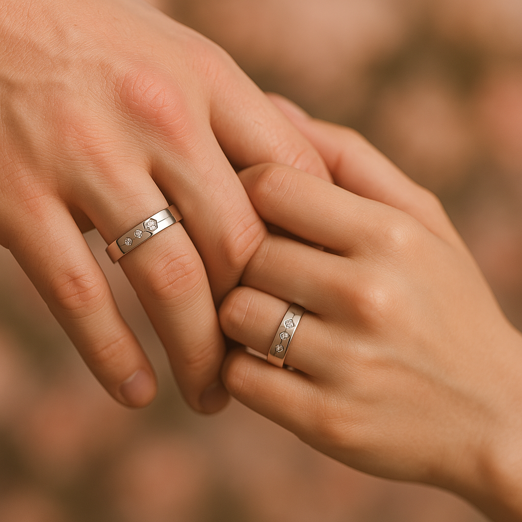 Forever Us Couple Rings Pair V4