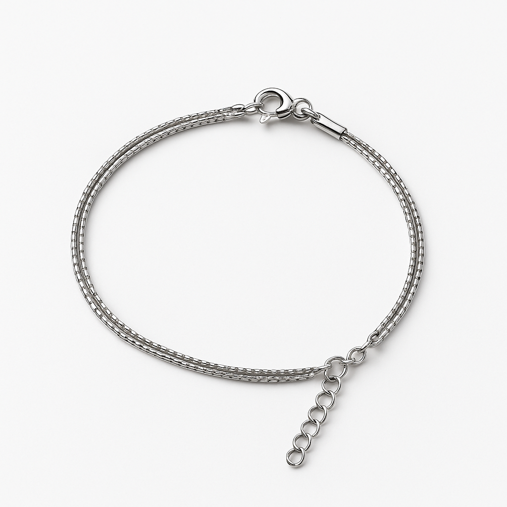 Rhodium Bunch Bracelet - MIOR JEWELS