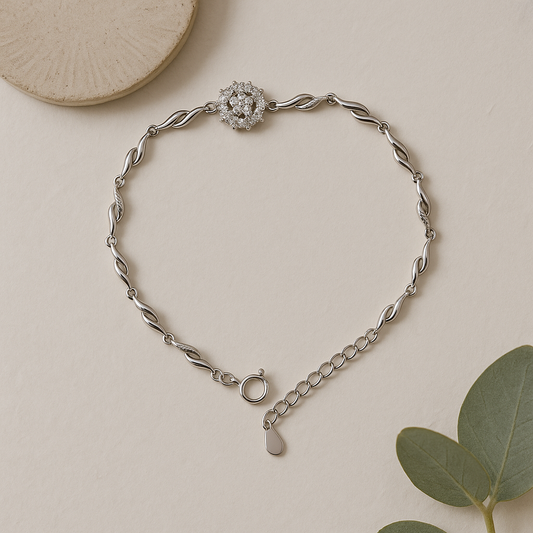 Stardust Glow Rose Gold Bracelet