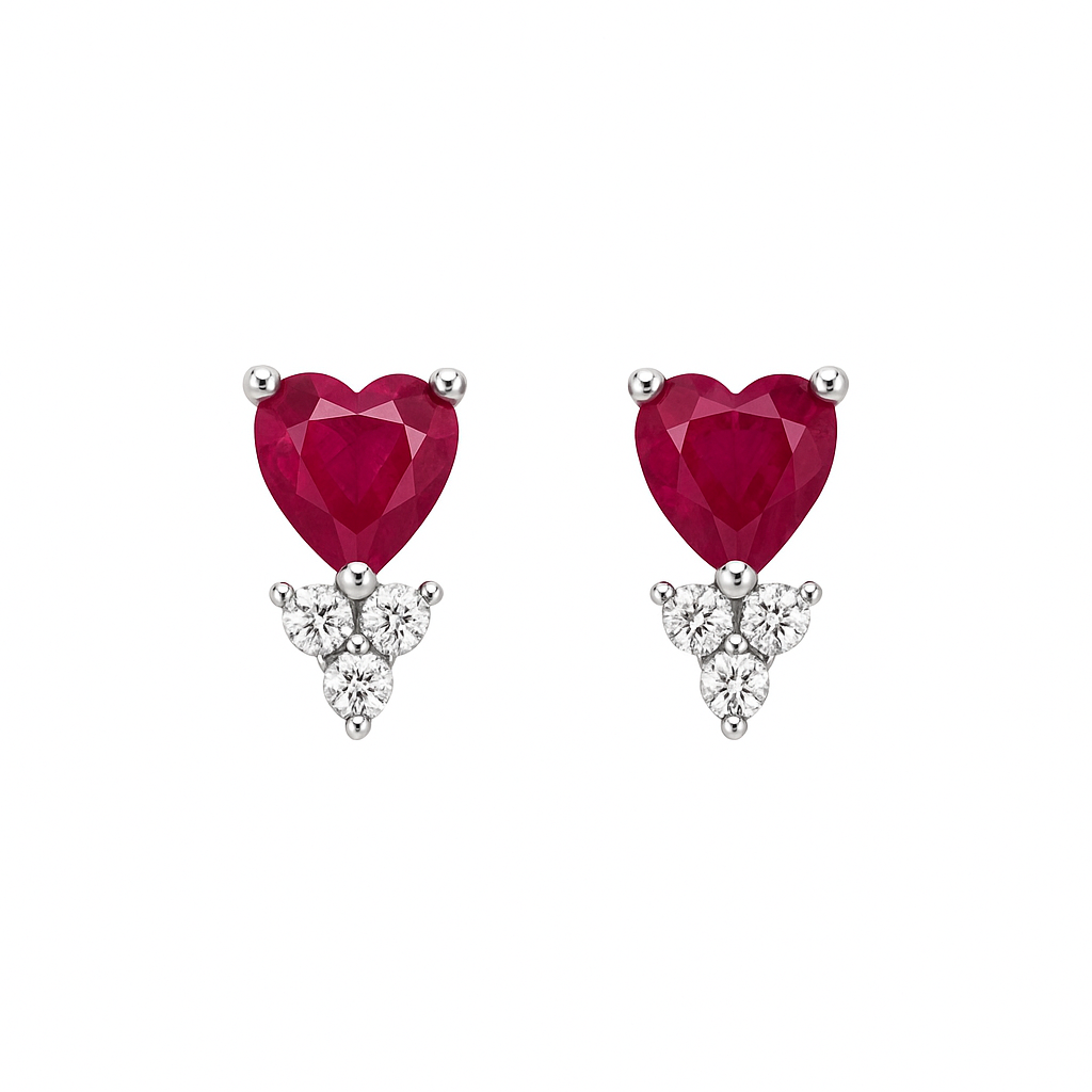 Sapphire Sparkle Studs - MIOR JEWELS