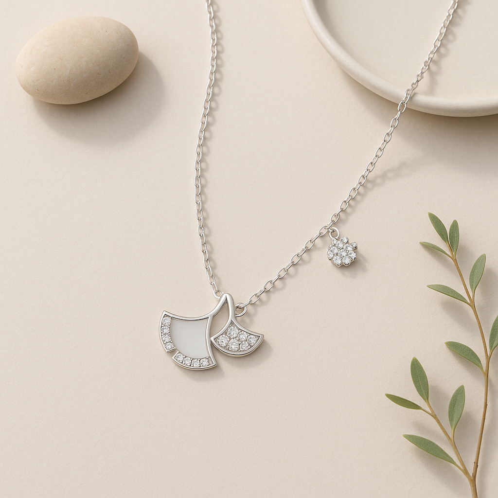 Moonlit Charm Chain Pendant