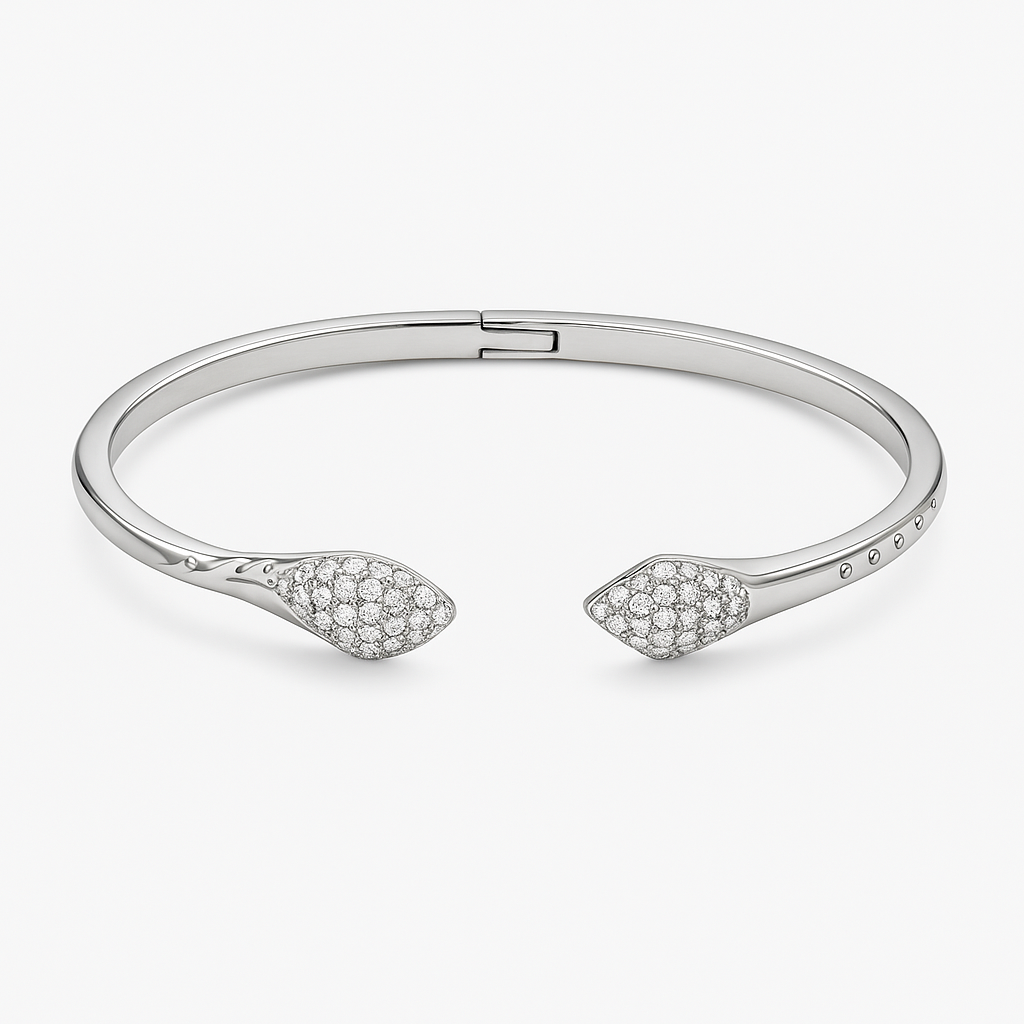Sparkle Cuff Bangle - MIOR JEWELS