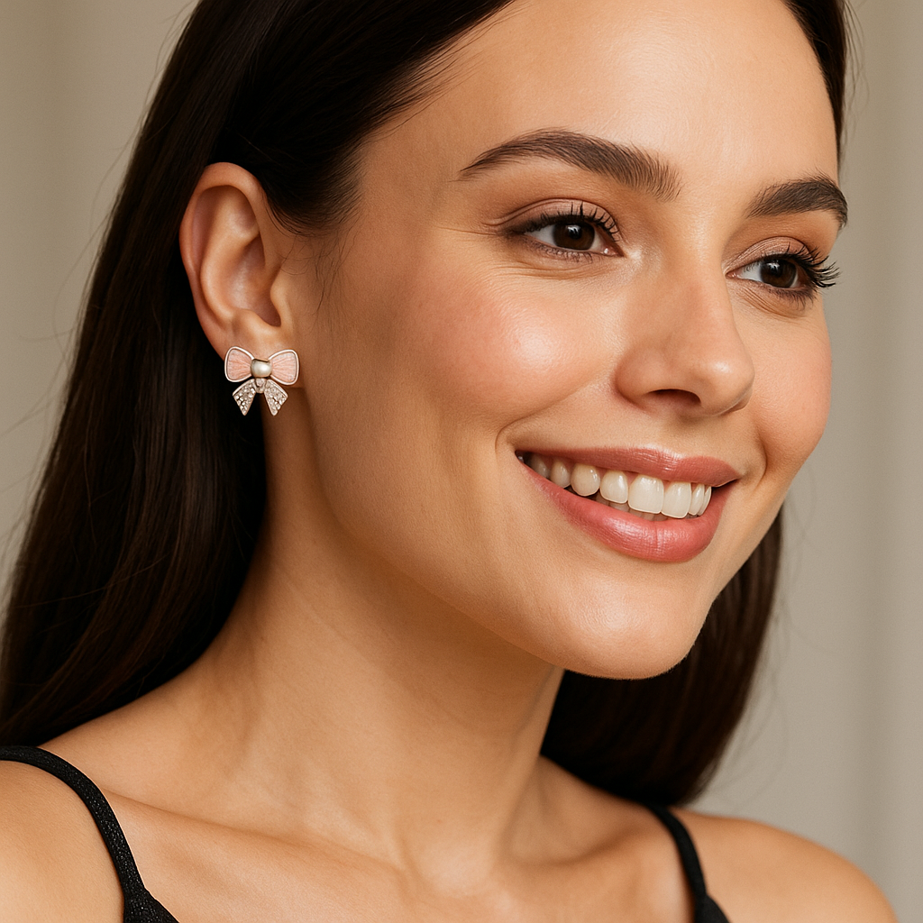 Blush Bowtique Earrings