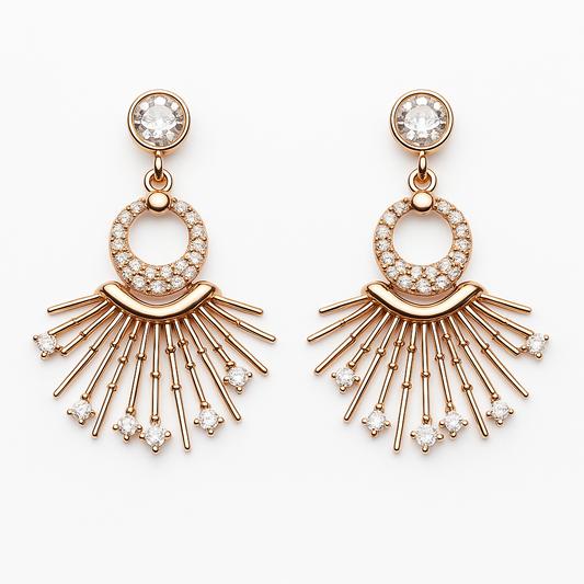 Stellar Flare Earring - MIOR JEWELS