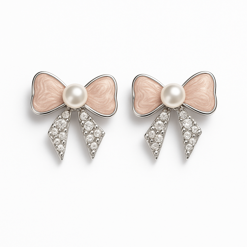 Blush Bowtique Earrings