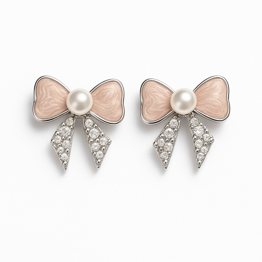 Blush Bowtique Earrings