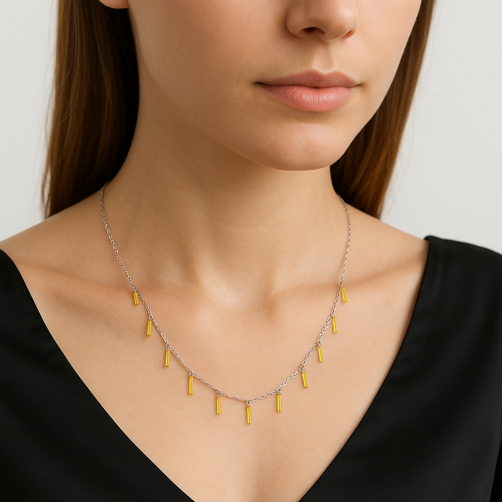 Lime Tanmania Necklace