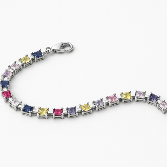 Rainbow Elegance Bracelet - MIOR JEWELS