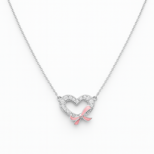 Heartfelt Knot Chain Pendant