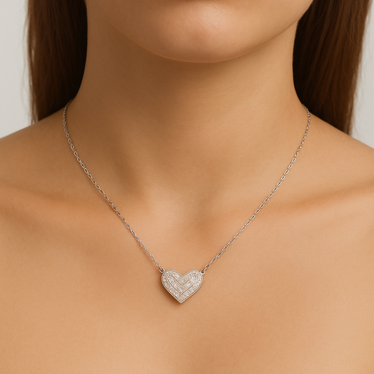 Gleam Heart Chain Pendant