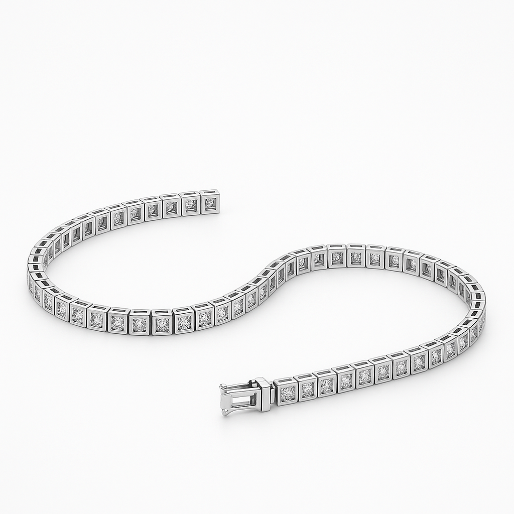 Classic Sparkle Tennis Bracelet - MIOR JEWELS