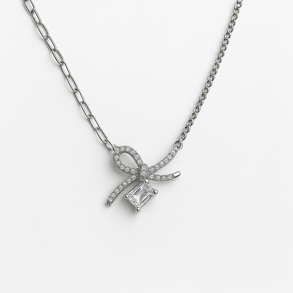 Twilight Ribbion Chain Pendant