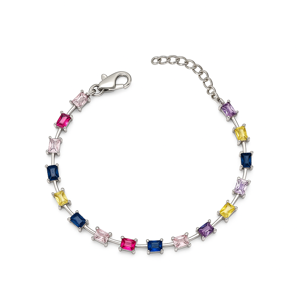 Rainbow Elegance Bracelet - MIOR JEWELS