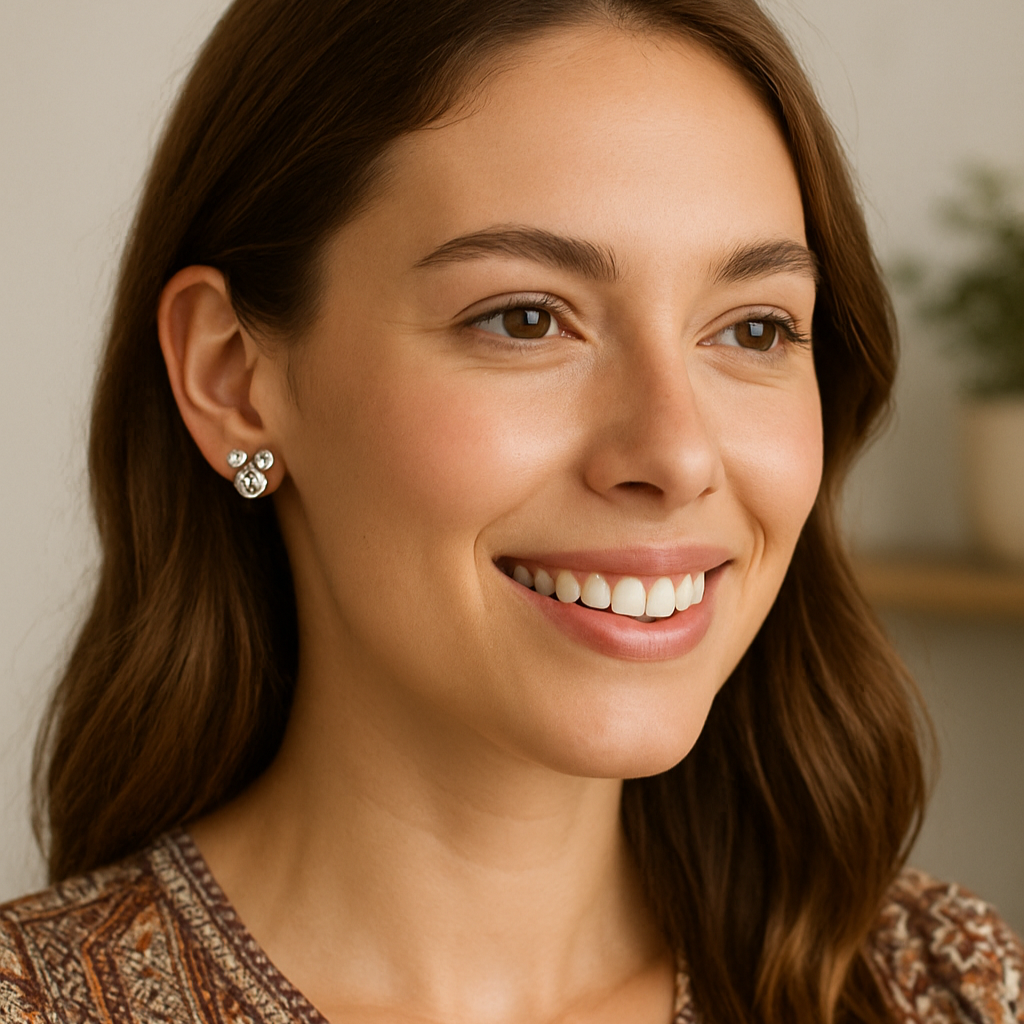 Cat Face Studs - MIOR JEWELS