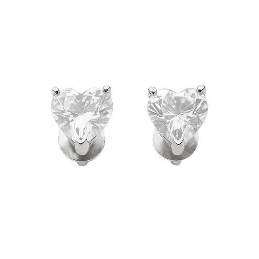 Classic Heart Studs - MIOR JEWELS