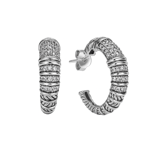 Radiant Arc Earrings - MIOR JEWELS