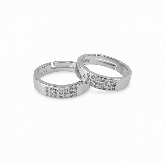 Forever Us Couple Rings Pair V11