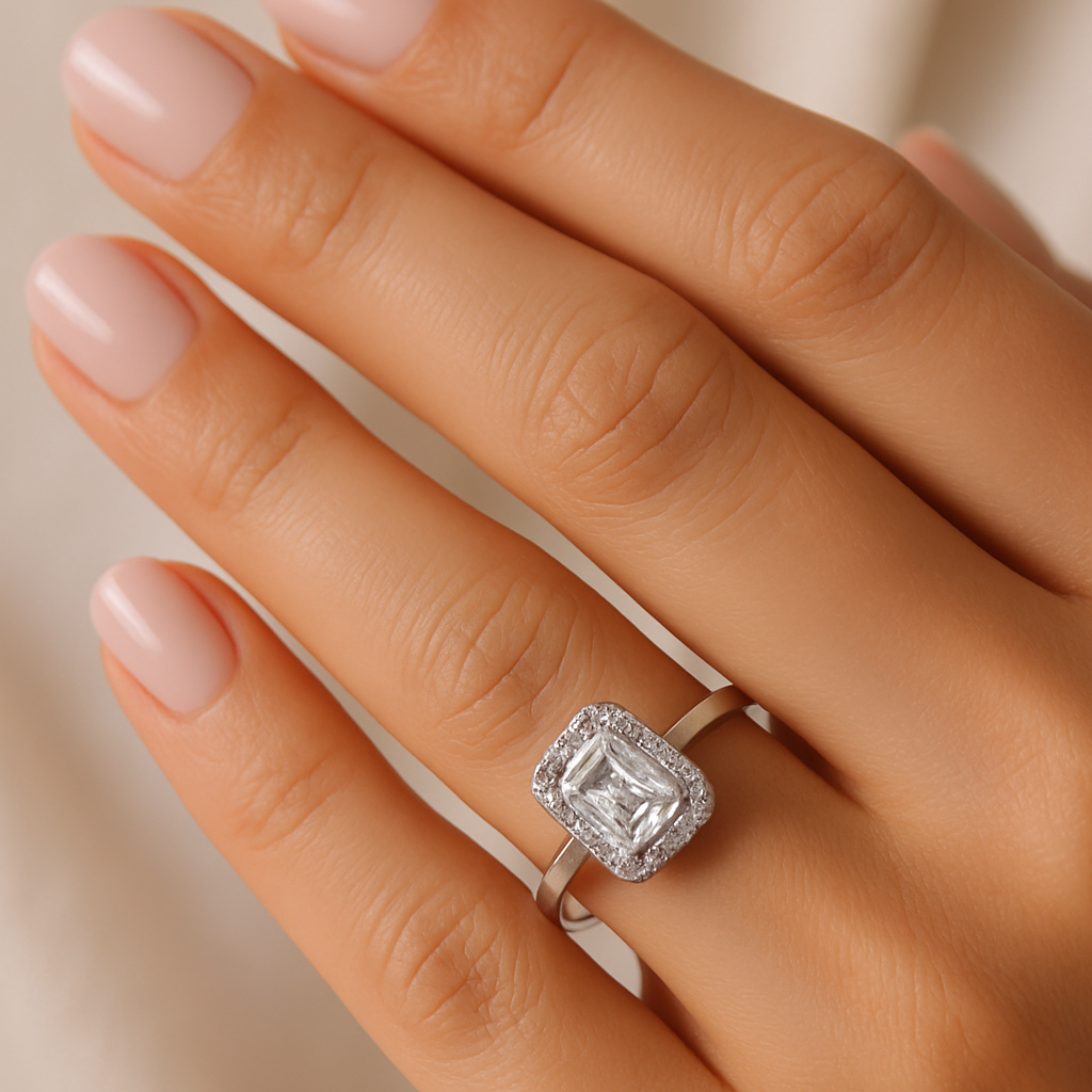 Lumiere Solitaire Ring