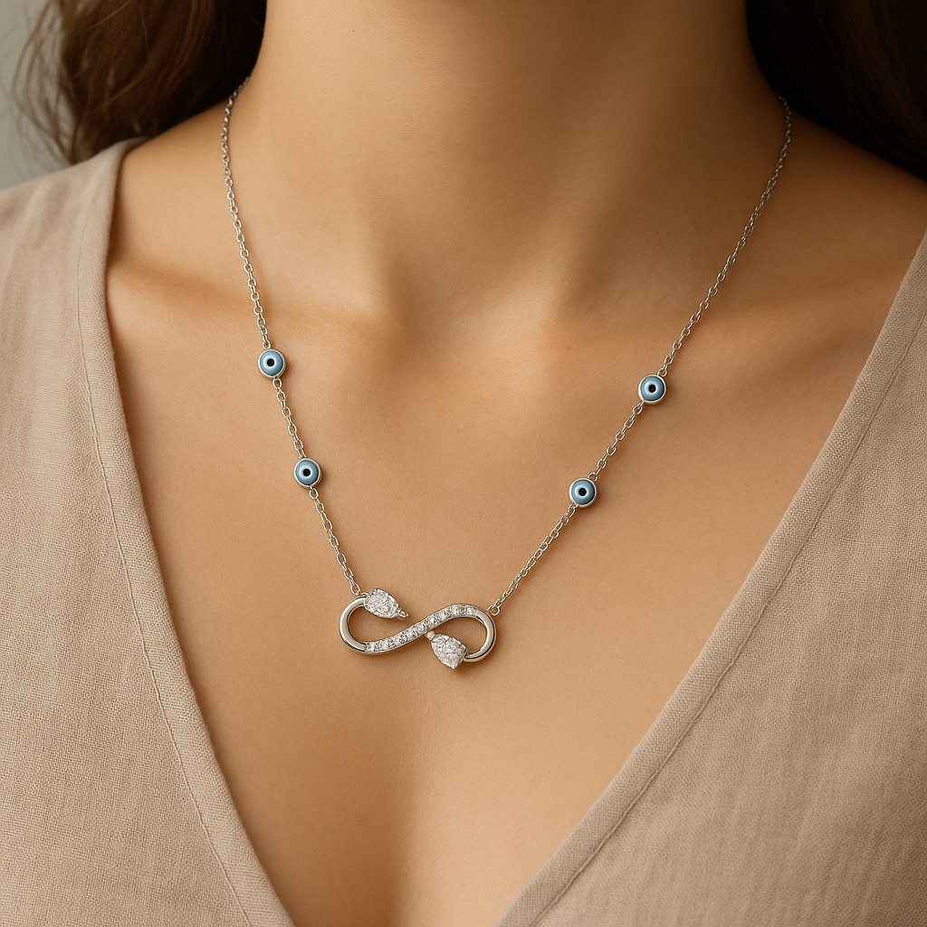 Infinity Vector Chain Pendant