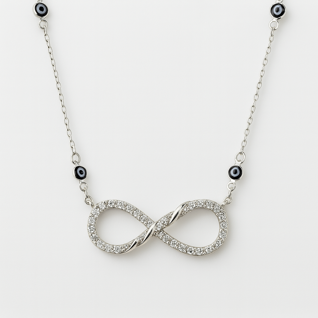 Infinity Charm Chain Pendant