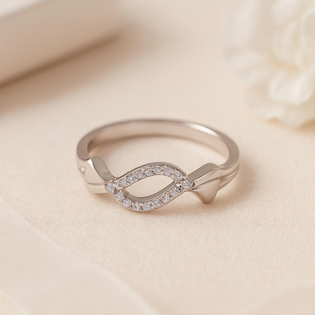Subtle Wave Glow Ring - MIOR JEWELS