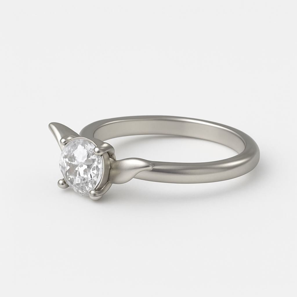 Simple Shine Solitaire Ring - MIOR JEWELS