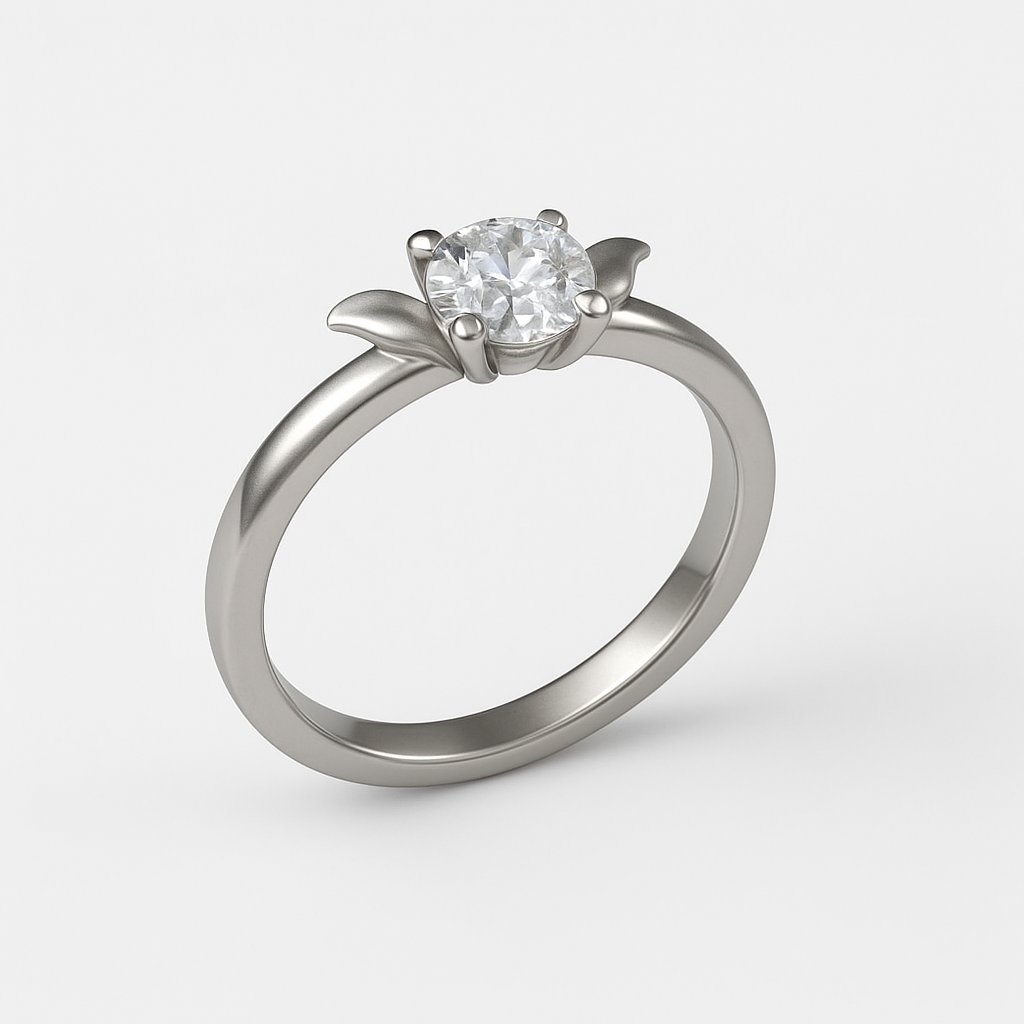 Simple Shine Solitaire Ring - MIOR JEWELS