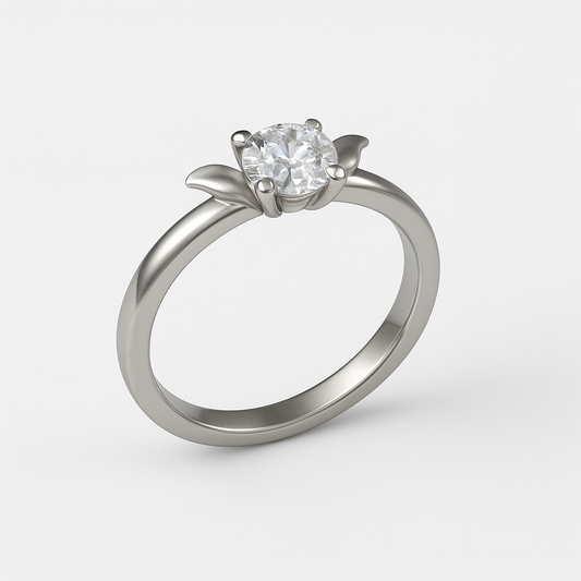 Simple Shine Solitaire Ring - MIOR JEWELS