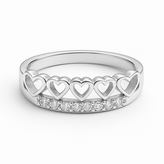 Heart Embrace Ring - MIOR JEWELS