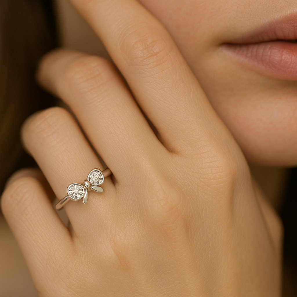 Delicate Bow Ring