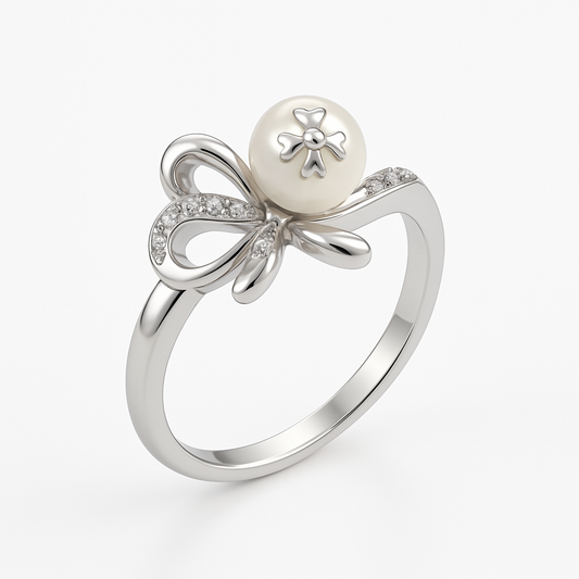 Classic Pearl Ring - MIOR JEWELS